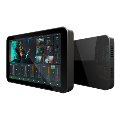 quality Tragbare 8-Zoll-Touchscreen-Live-Stream-Video-Mixer-Encoder-Broadcasting-Gerät factory